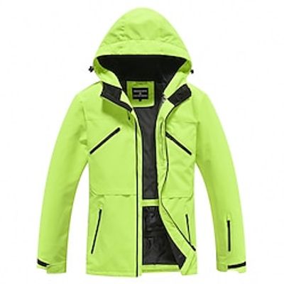 Men's Women's Ski Jacket Outdoor Winter Thermal Warm Windproof Breathable Hooded Windbreaker Winter Jacket for Skiing Camping  Hiking Snowboarding Ski Lightinthebox