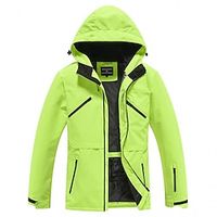 Men's Women's Ski Jacket Outdoor Winter Thermal Warm Windproof Breathable Hooded Windbreaker Winter Jacket for Skiing Camping  Hiking Snowboarding Ski Lightinthebox - thumbnail