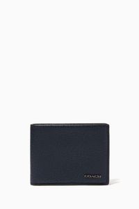Slim Billfold Wallet in Pebble Leather