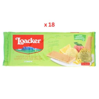 Loacker Thins Wafer With Lemon 18X150