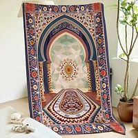 Ramadan Geometric Pattern Throws Blanket Flannel Throw Blankets Warm All Seasons Gifts Big Blanket Lightinthebox