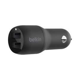 Belkin BOOST CHARGE Dual USB-A Car Charger 24W