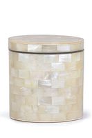 White Agate Canister White Agate Canister
