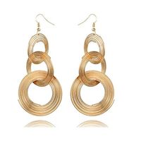 1 Pair Drop Earrings For Women's Street Date Alloy Classic Fashion Lightinthebox
