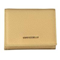 Coccinelle Beige Leather Wallet - CO-29274