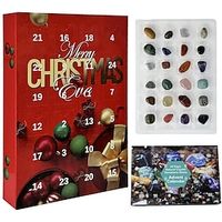 Crystal Advent Calendar 2023 Christmas Healing Crystal Advent Calendar Crystal Repair Stone Kit 24pcs Rock Collection Countdown Calendar For Birthday Christmas Girls Lightinthebox - thumbnail
