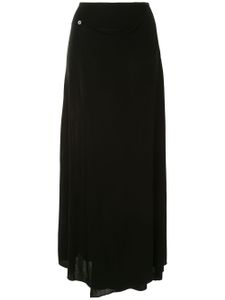 Our Legacy wrap-style maxi skirt - Black