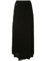 Our Legacy wrap-style maxi skirt - Black - thumbnail