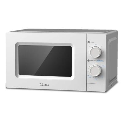 Midea 20 Liters Solo Microwave Oven with 5 Power Levels, 700W, Child-Safety-Lock, Defrost Function, 35 Minutes Timer, Fast Reheat, White, MO20MWH