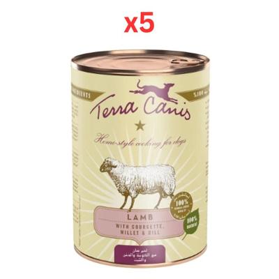 Terra Canis Classic Lamb Dog Wet Food 400G (Pack of 5) Terra Canis Classic Lamb Dog Wet Food 400G (Pack of 5)