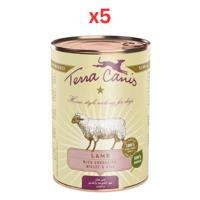 Terra Canis Classic Lamb Dog Wet Food 400G (Pack of 5)