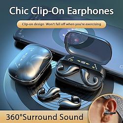 Bluetooth Headset Open Ear Air Conduction Bluetooth Earphones Noise Cancelling Wireless Headphones Lightinthebox