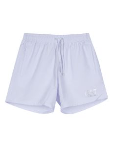 Logo Swim Shorts - White