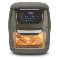 Gratus Air Fryer, 1800 Watt Oven,12 Liter Capacity, LED Digital Display - GR-A650DTTB