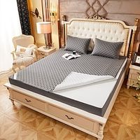 Six Sided Full Coverage Bedsheet with Zipper Style Detachable Latex Thin Mattress Cover, Anti Slip, And Simmons Protective Cover Lightinthebox - thumbnail