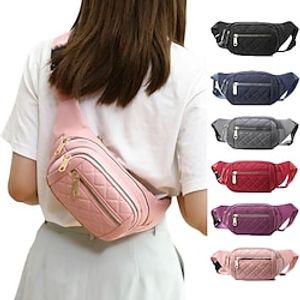 Fanny Packs for Women Fashionable Stylish Cute Nylon Designer Fanny Pack Waterproof Waist Belt Bag Pouch Chest Sling Fannypack's Crossbody bags Sport Workout Travel Work Valentines Day Gift for him Lightinthebox