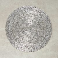 Basic Beaded Round Placemat - 38 cms - thumbnail