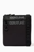 Institutional Logo Solid Crossbody Bag Institutional Logo Solid Crossbody Bag