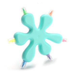 DIY Cute Kawaii Plastic Highlighter Color Pen Novelty Item For Kids Gift Korean Stationery