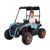 Megastar Electric Ride On 12 V Rampage 2 Seater UTV - Blue