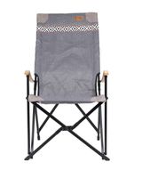 Bo-Camp Camp Chair With Wooden Armrest - thumbnail