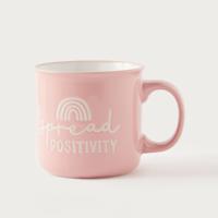 Eccolo Slogan Print Ceramic Mug - 590 ml