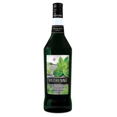 Vedrenne Syrup Green Mint 1Ltr
