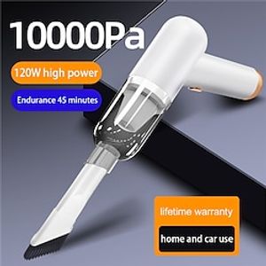 Wireless Car Vacuum Cleaner Household Vacuum Cleaner 10000Pa Large Suction Handheld Mini High Power Auto Vacuum Cleaner Lightinthebox