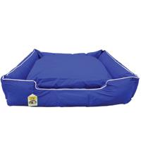 Nutrapet L-69Cm, W-64Cm, H-25Cm W-R Lounger Bed R.Blue S