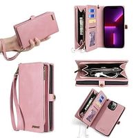 Phone Case For Apple Full Body Case iPhone 13 12 11 Pro Max Mini X XR XS Max 8 7 Plus Card Holder Flip Dustproof Solid Colored TPU PC PU Leather miniinthebox Phone Case For Apple Full Body Case iPhone 13 12 11 Pro Max Mini X XR XS Max 8 7 Plus Card Holder Flip Dustproof Solid Colored TPU PC PU Leather miniinthebox