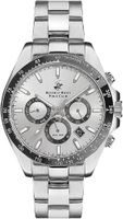 Beverly Hills Polo Club Mens Multi Function Silver Dial Watch - BP3127X.330