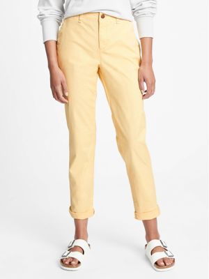 Stretch Twill Girlfriend Khakis with Washwell™ Stretch Twill Girlfriend Khakis with Washwell™