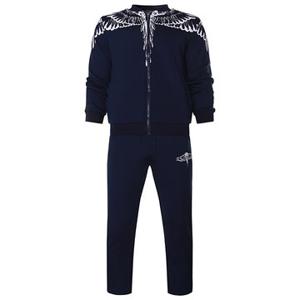 Mens Thick Wing Printing Baseball Sport Suits