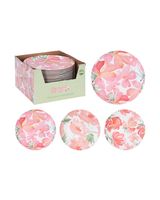 Koopman Plate Flat Melamine 25cm Assoreted 1 Piece