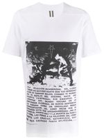 Rick Owens DRKSHDW photo print T-shirt - White - thumbnail