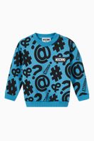 Special Characters Print Sweatshirt in Cotton - thumbnail