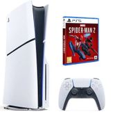 Sony PlayStation 5 Console Disc Slim 1TB (TRA) with Marvel's Spider-Man 2