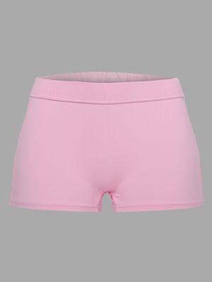 Light Pink Bodycon Gym Shorts