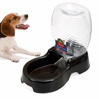 946ml Pet Dog Cat Large Automatic Waterer Drink Dispenser Food Dish Bowl Feeder