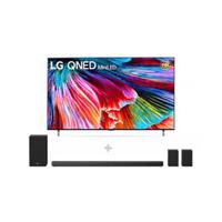 LG 75" QNED99 Series 8K Ultra HD TV with LG SN11R DolbyAtmos DTSX Sound Bar (75QNED99+SN11R)