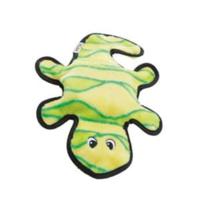 Outward Hound Invincible Gecko Green And Purrple 4 Squeaker Dog Toy