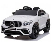 Megastar Licensed 12 V Mercedes AMG GLS63 Electric Ride On Toy Car For Kids - White (UAE Delivery Only)