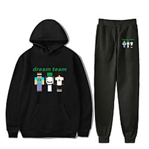 Inspired by dreamwastaken Cosplay Pants Cosplay Costume Polyester / Cotton Blend Graphic Printing Pants For Women's / Men's / Hoodie / Hoodie miniinthebox