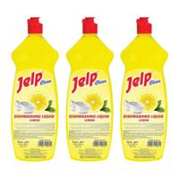 Jelp Clean Dishwashing Liquid Lemon 1L Pack Of 3