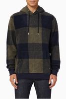 Conner Check Fleece Hoodie - thumbnail