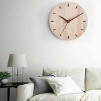 Wood Wall Clock Modern Kitchen Creative Wall Watch Wall Clock Room Wall Decor Home Living Room Decoration 30 CM Lightinthebox