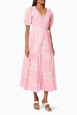 Bandana Wrap Dress in Cotton Bandana Wrap Dress in Cotton