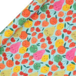 Glick RKF02 Fruit Cocktail Gift Wrapping Paper Roll (400 x 70 cm)
