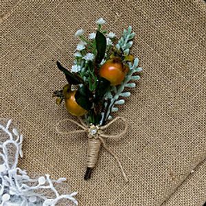 Wedding Flowers Boutonnieres Wedding  Wedding Party Artificial Flower 5.91(Approx.15cm) Lightinthebox