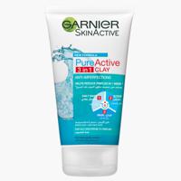 Garnier Skin Active Pure Active 3-in-1 Wash Scrub and Mask - 50 ml